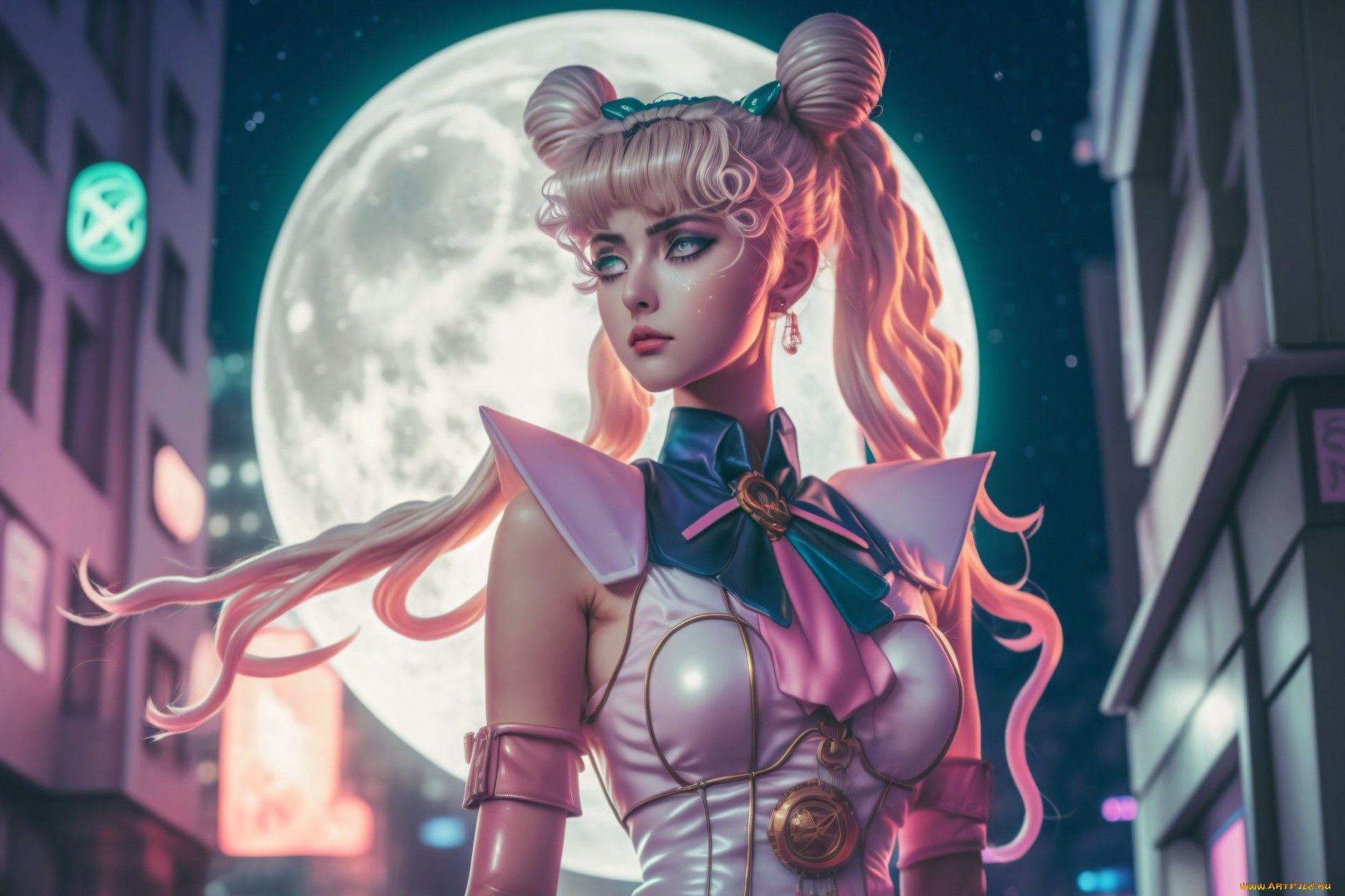 sailor moon, , , , , ai, art, , , , , 